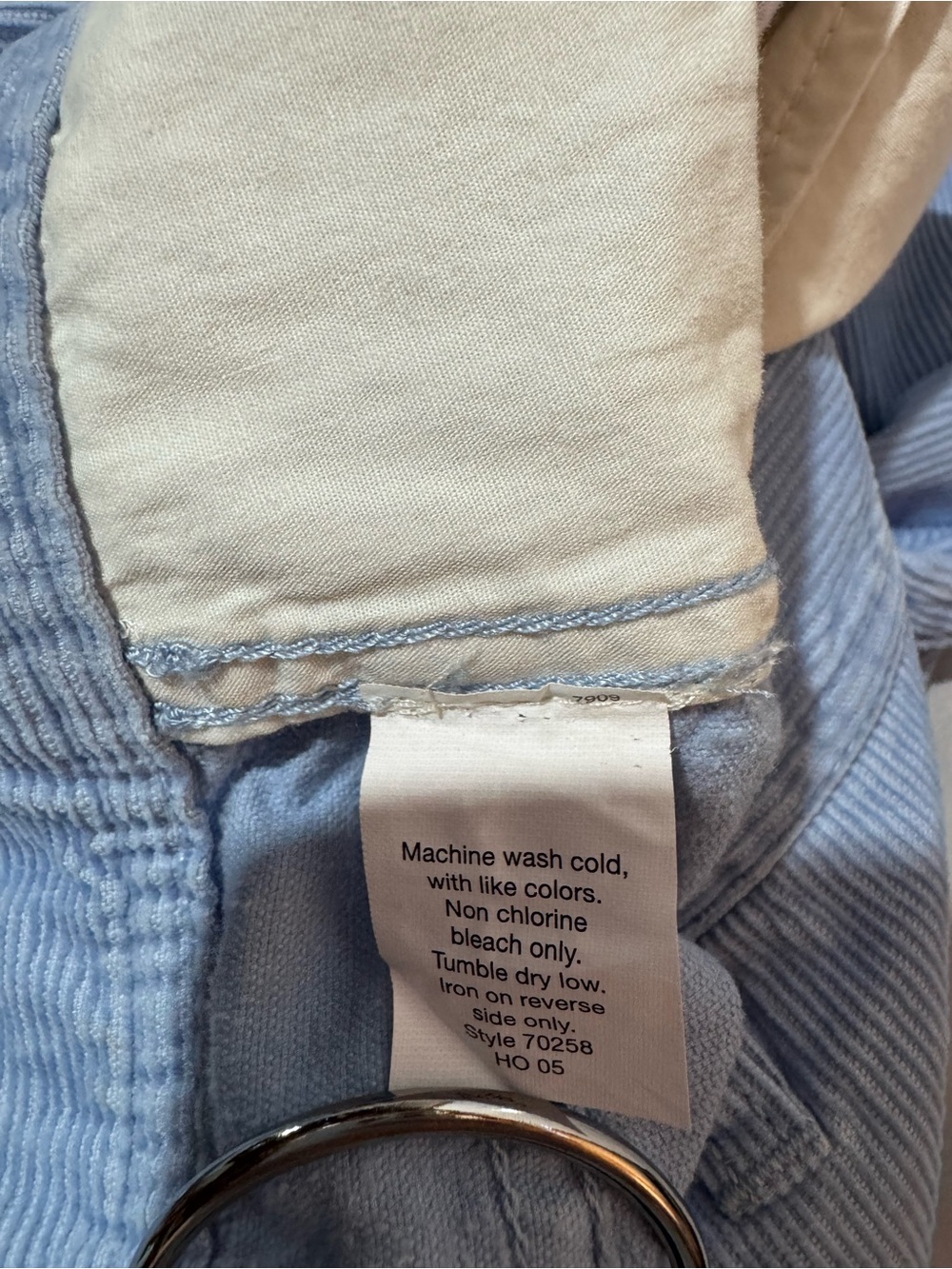 J.Crew Factory Favorite Fit Pants Light Blue Size 10 NWT 100% Cotton - Picture 4 of 4